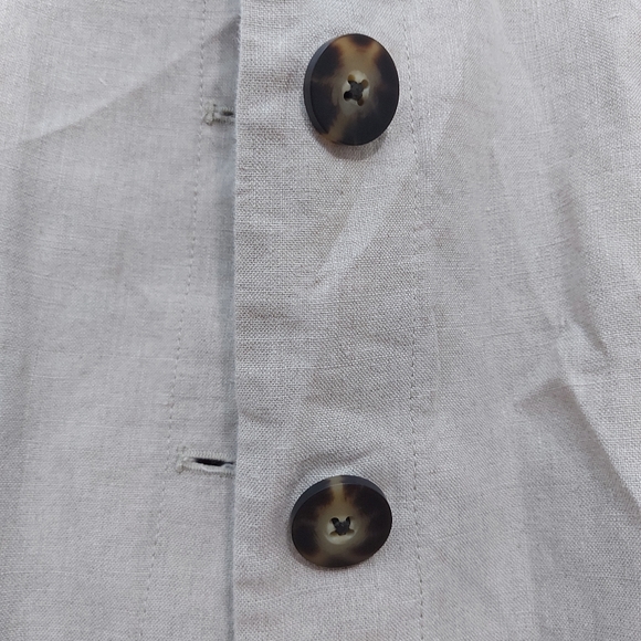 J.Jill Love Linen Long Linen Jacket - Picture 9 of 12